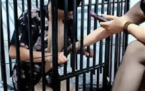 【芮兮】发骚奴跪舔黑丝高跟jio JS240724-16