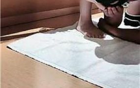 【长沙小雪】肉丝脚狂舔/碾压踩狗头/吃丝袜 JS240802-36