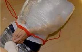 【南夕】保鲜膜全包-小白鞋棉袜踩踏/sp JS240808-48