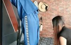 【圈养基地】各种刑具吊绑囚禁虐废 JS240819-14