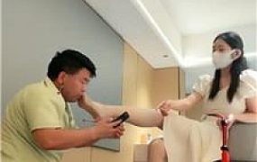 【梵一】鞭打/高跟美腿踩虐/抽耳光/踩踏喂食 JS240830-20