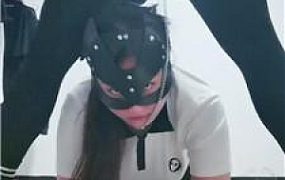 【璃茉】母畜-骑马转胯/中指鄙视/臭棉袜捂脸 JS240917-6