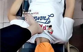 【奇了怪了】裸足蹂躏踩脚垫 JS240913-10