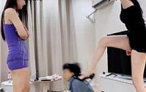 【艾琳】双S-姐妹花合力暴揍继母【双视角版】