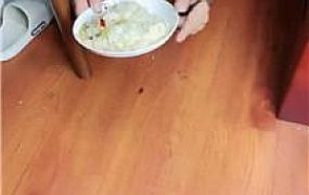 【语小心】圈养奴脚下喂食 JS240921-1