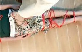 【黛樱】五花大绑踩虐贱奴 JS241014-8