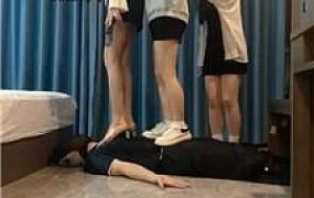 【欣婷】3S-小白鞋白袜+高跟踩踏【三视角版】 bf45957