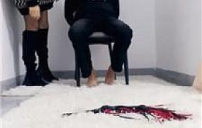 【沐沐大大】长靴全体重踩踏/鞭打 JS241024-21