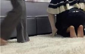 【兜兜】3S-毛拖白袜踩虐/捆绑鞭打/掐乳【三视角版】JS241102-7