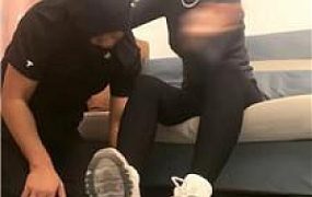 【婉婷殿下】舔脏运动鞋/抽耳光/强制闻鞋闻白袜/骑马踩踏 JS241101-6