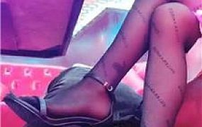 【喵酱紫】KTV-舔脏高跟黑丝/腿夹脖/踩踏 JS241029-8