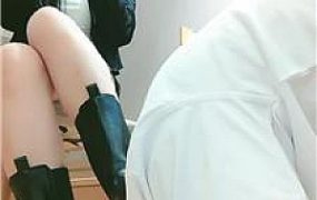 【妮蔻】沉浸式-长靴船袜气味辱/裸足深喉插吐 bf46222