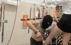 【蓝汐】刑架上超粗铁链囚禁 JS241112-58