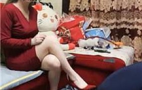 【诺主】白领S-拴狗链/高跟玉足疯狂玩虐 JS241110-4