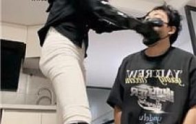 【倪小主】长靴踩虐/骑马抽耳光/鞭打/闻臭鞋 bf46667