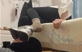 【KKsama】御姐S-裸足深喉踩踏喂食 bf47079