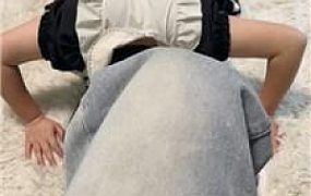 【沐沐大大】牛仔裤女神S涂鸦羞辱 JS241120-30