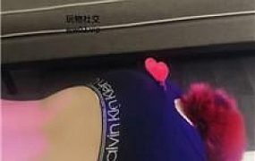 【米小糖】狗尾巴发骚/鞭打/黑丝高跟踩 JS241118-36