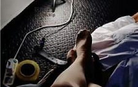 【北京艾琳】肉丝脚蹂躏踩脚垫奴 JS241124-11