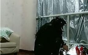 【冰炫】木乃伊全包鞭打踩踏/强制圣水 JS241124-2