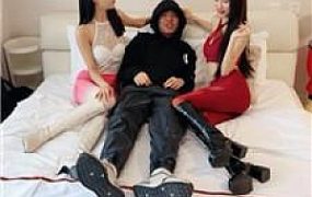 【双胞胎萌萌】双S虐双M-骑马狗爬/暴力踢踹/捆绑踩踏 bf47317