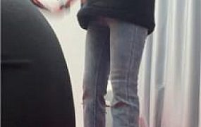 【姗姗】黑棉袜踩虐鞭打 JS241124-49