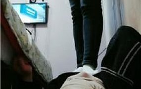 【晓安公主】白袜脚踩踏/揪耳朵 JS241128-30