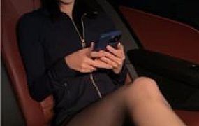 【04情侣主】拉丝口水专场-车内美腿诱惑/强制喂口水 bf47517