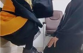 【女生也能很暴力】大学城开发cos女神S-皮鞋及膝袜虐杀【下】 bf47673