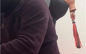 【姗姗】高跟配棉袜踩/鞭打 JS241205-11