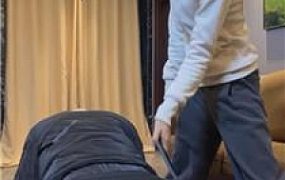 【伊未】老爹鞋白袜踢裆踩踏/白袜脚捂脸 bf48105