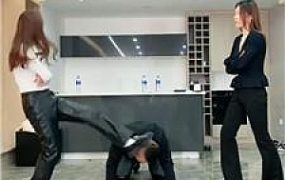 【麋鹿银儿】双S暴力踹头/踩踏脚耳光 bf48075