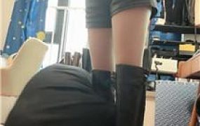 【爱丽丝】长靴高跟踩踏/小白鞋踢踹/掐脖窒息/耳光【完整版】 bf48053