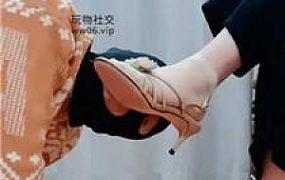 【拽拽】舔闻高跟凉鞋肉丝jio JS241210-11