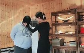 【沅芷大人】皮靴踢裆280斤狗【双视角】 bf48537