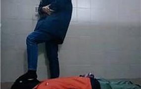 【奇了怪了】运动鞋棉袜踩虐地毯奴 JS241222-6