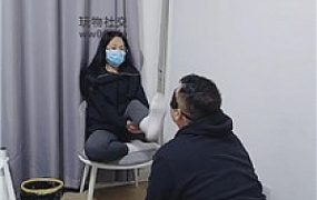 【上海汤圆】原味白袜脚踩虐家奴    241219-6