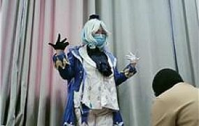 【樊樊大人】cos女主-皮鞋白袜蹂躏脚奴 JS241219-43