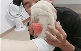 【薇薇情侣主】跪舔毛拖鞋白袜/鞭打/圣水泡面 JS250102-7