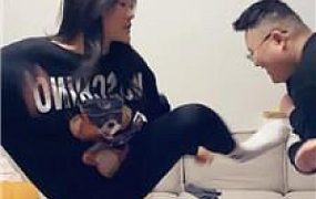 【埋汰】玉足狂舔/运动白袜气味辱 JS241231-17