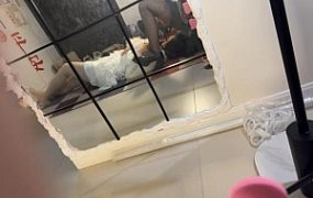 【橘子没熟】指挥好闺蜜自虐/奖励舔皮鞋黑丝 bf48781