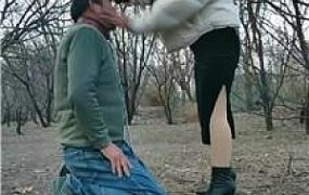 【沐颜】户外强制公开处刑虐【下-双视角版】 JS250106-12