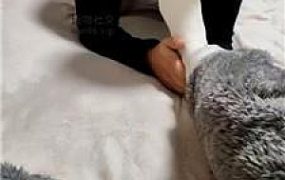 【小羊咩咩】白袜脚踩虐家奴 JS250117-09