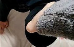 【小羊咩咩】梳子虐乳/玉足踢踹 JS250116-14