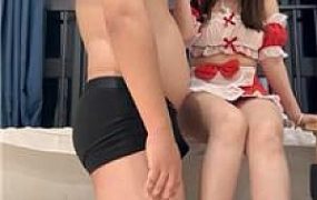 【草莓奶昔】cos可爱小主-羞辱下贱家奴 JS250124-17