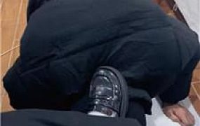 【沐沐大大】下跪伺候白袜小主 JS250123-16