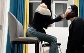 【妙妙】牛仔裤坐脸窒息/清理脏鞋黑棉袜 JS250120-16