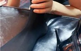 【冷颜】黑丝+白棉袜狂舔气味辱 JS250206-13