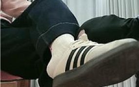 【樊樊大人】原味白袜脚踩虐家奴 JS250215-16