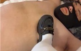 【佳佳】袜子塞嘴-数据线鞭打-皮鞋白袜踩 bf50281